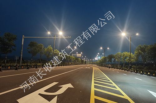市政道路标线施工项目